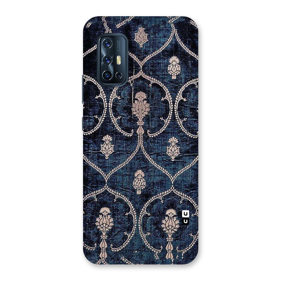 Blue Shade Rug Back Case for Vivo V17