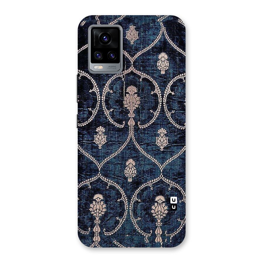 Blue Shade Rug Back Case for Vivo V20