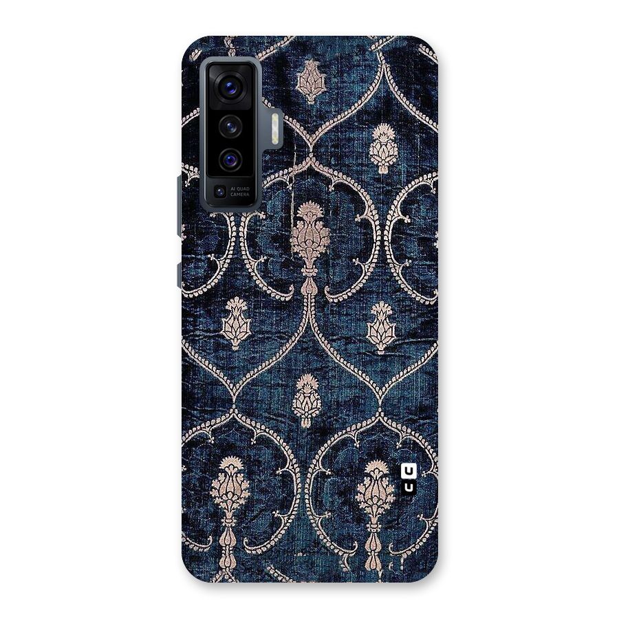 Blue Shade Rug Back Case for Vivo X50