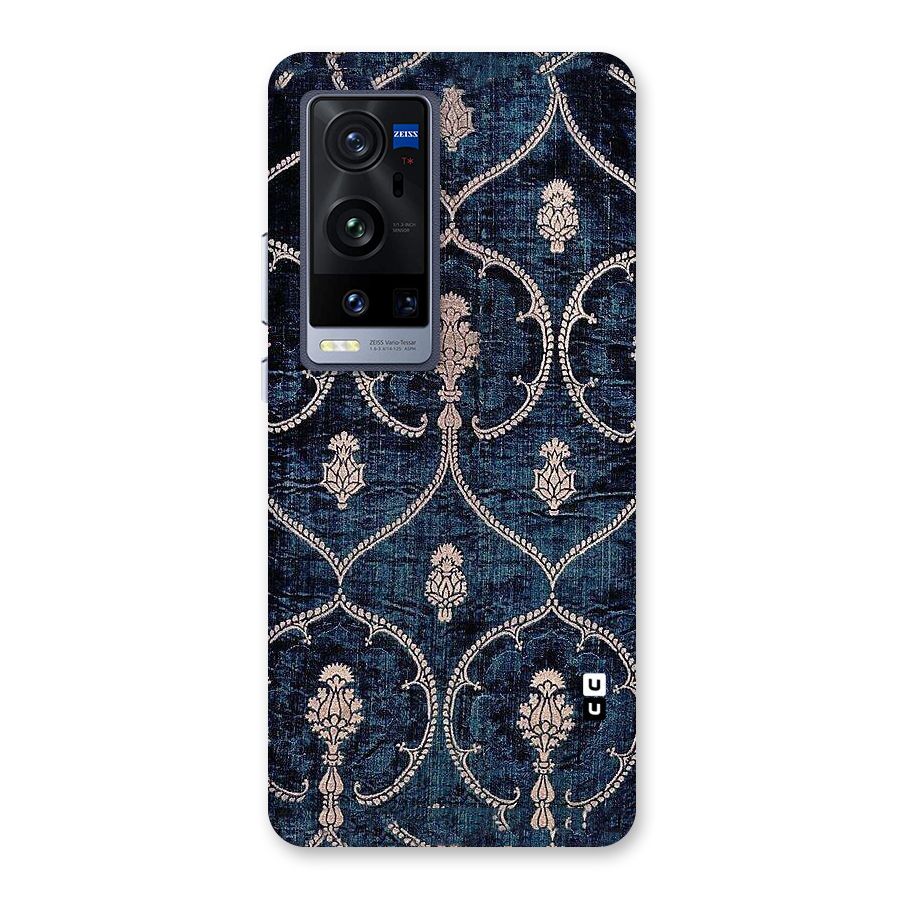 Blue Shade Rug Back Case for Vivo X60 Pro Plus