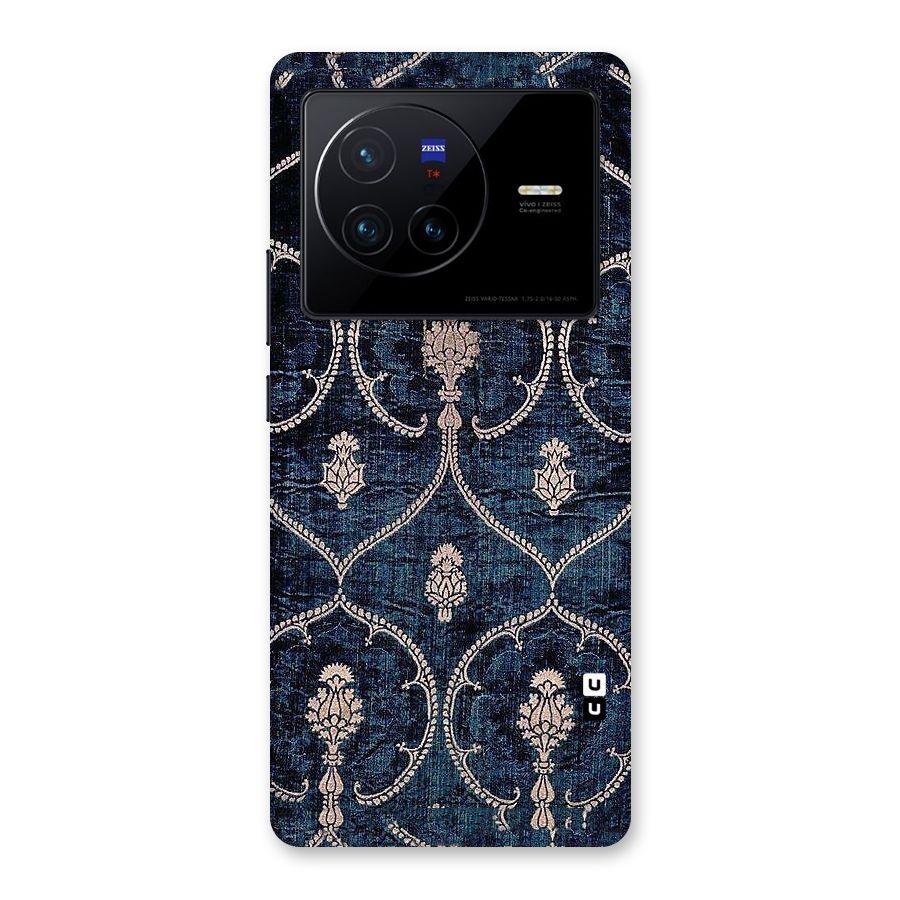 Blue Shade Rug Back Case for Vivo X80