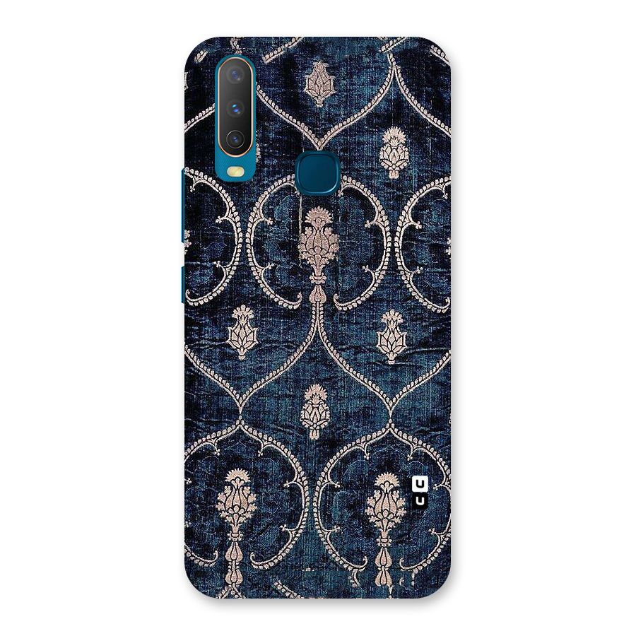 Blue Shade Rug Back Case for Vivo Y17