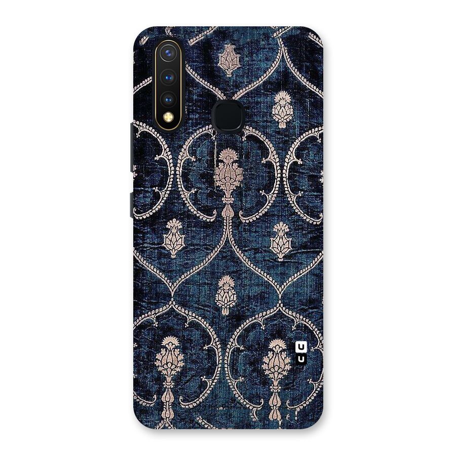 Blue Shade Rug Back Case for Vivo Y19