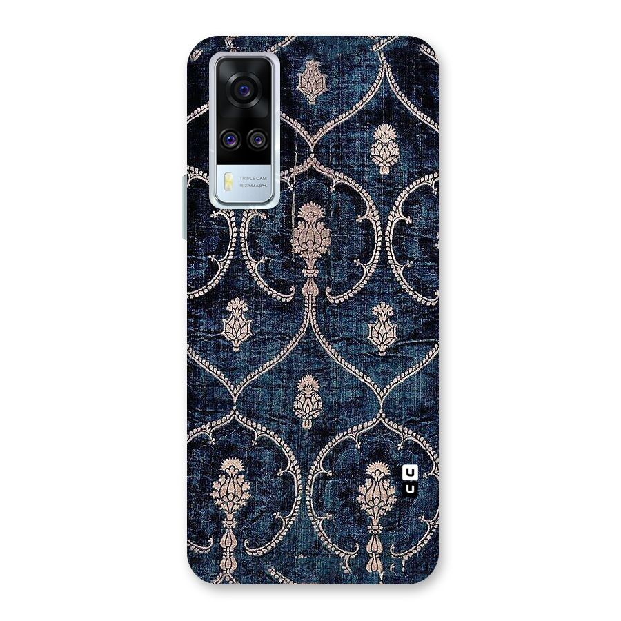 Blue Shade Rug Back Case for Vivo Y31