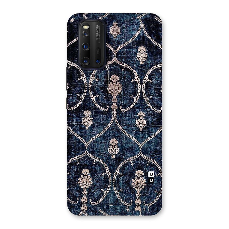 Blue Shade Rug Back Case for Vivo iQOO 3