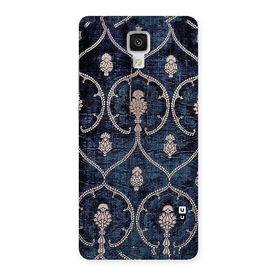 Blue Shade Rug Back Case for Xiaomi Mi 4