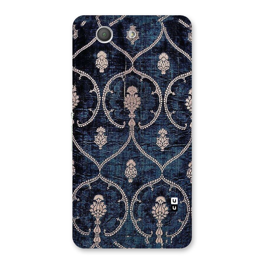 Blue Shade Rug Back Case for Xperia Z3 Compact