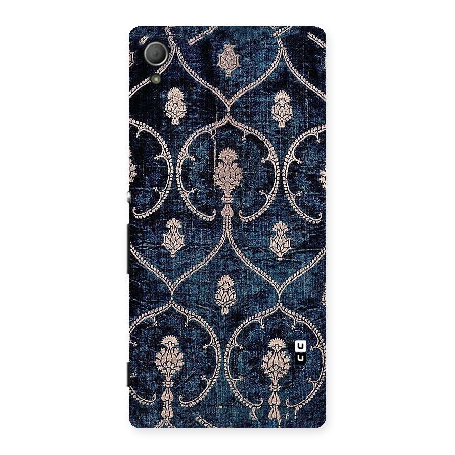 Blue Shade Rug Back Case for Xperia Z4
