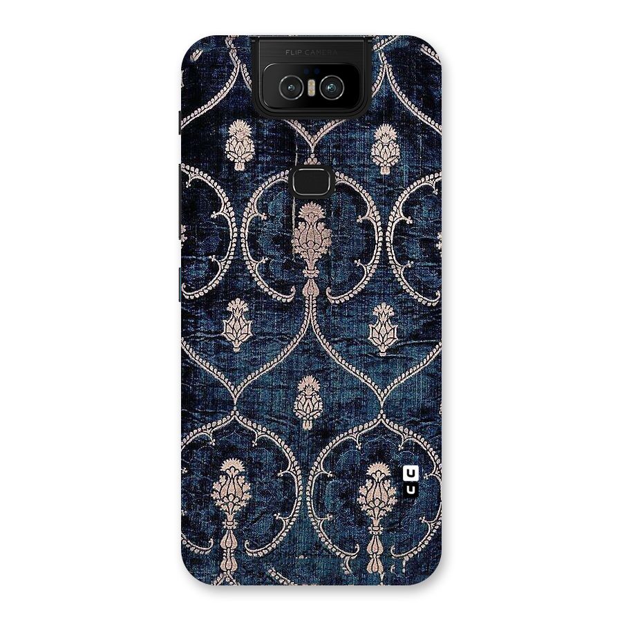 Blue Shade Rug Back Case for Zenfone 6z