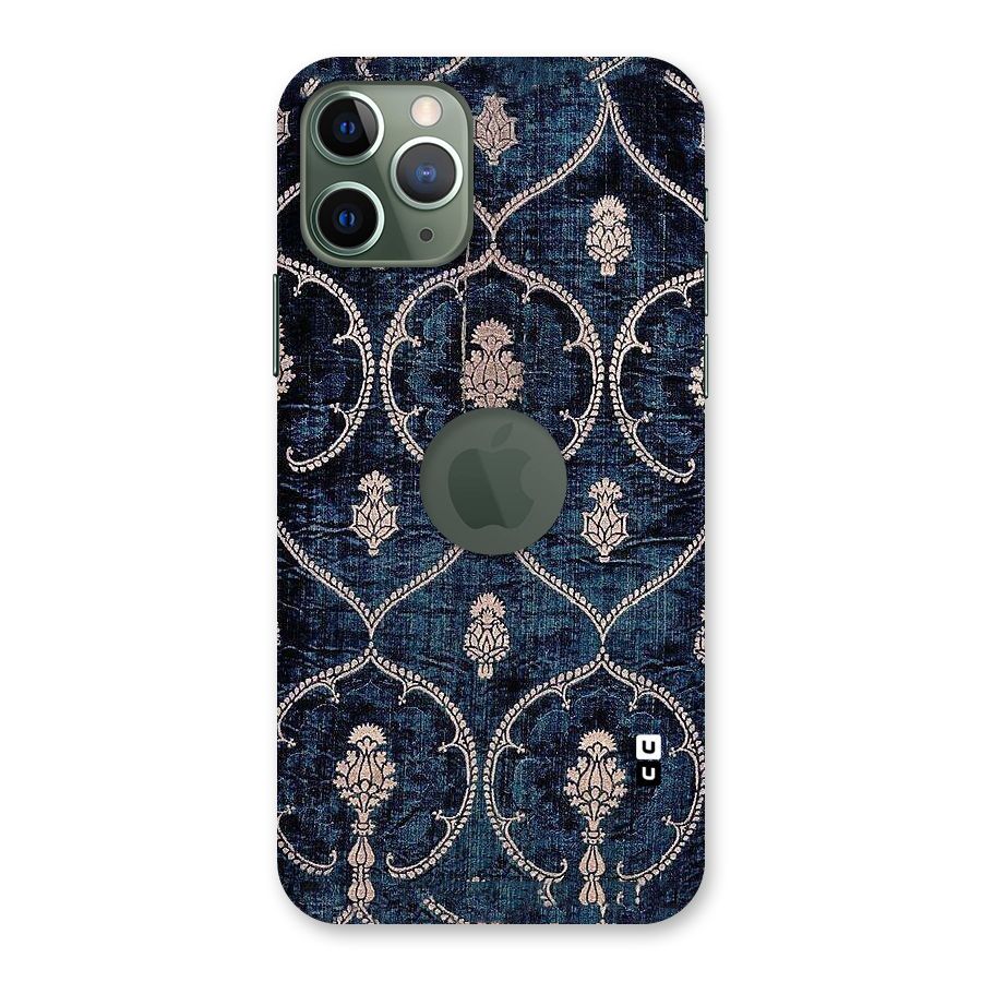 Blue Shade Rug Back Case for iPhone 11 Pro Logo  Cut