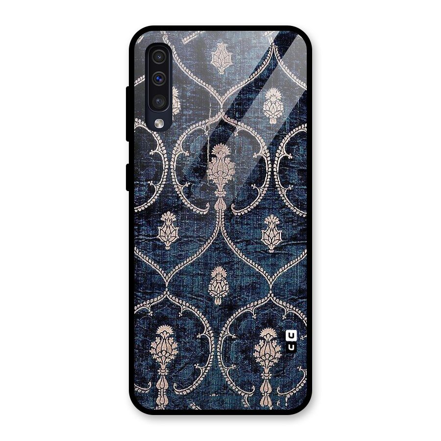 Blue Shade Rug Glass Back Case for Galaxy A30s