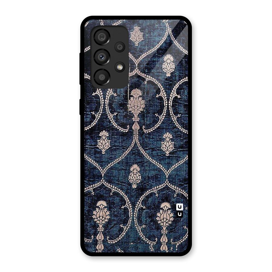 Blue Shade Rug Glass Back Case for Galaxy A33 5G