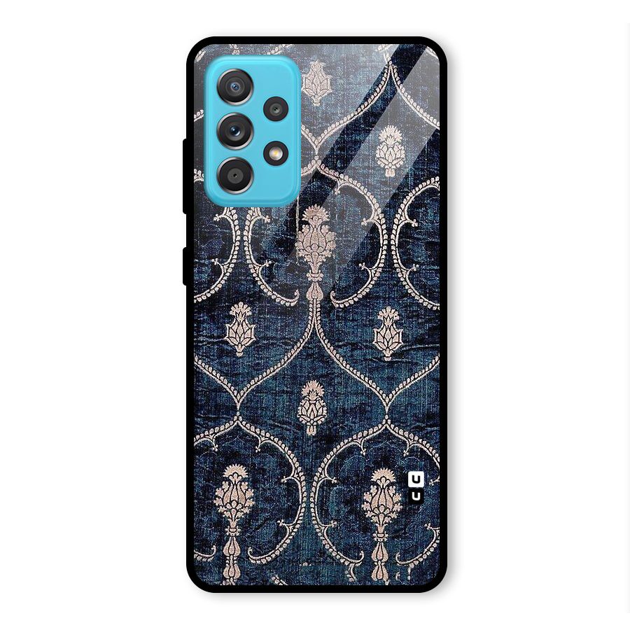 Blue Shade Rug Glass Back Case for Galaxy A52