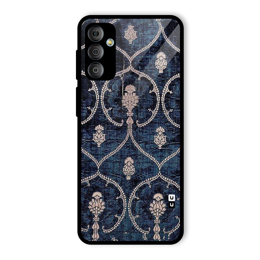 Blue Shade Rug Glass Back Case for Galaxy F23
