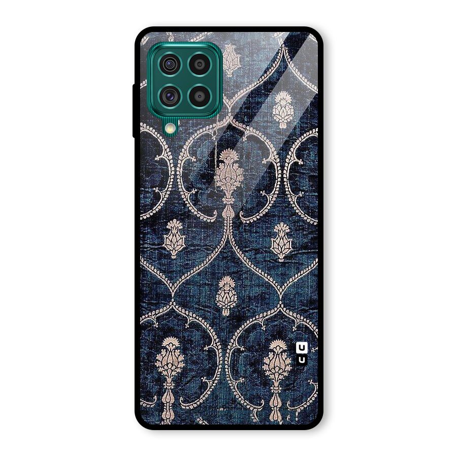 Blue Shade Rug Glass Back Case for Galaxy F62