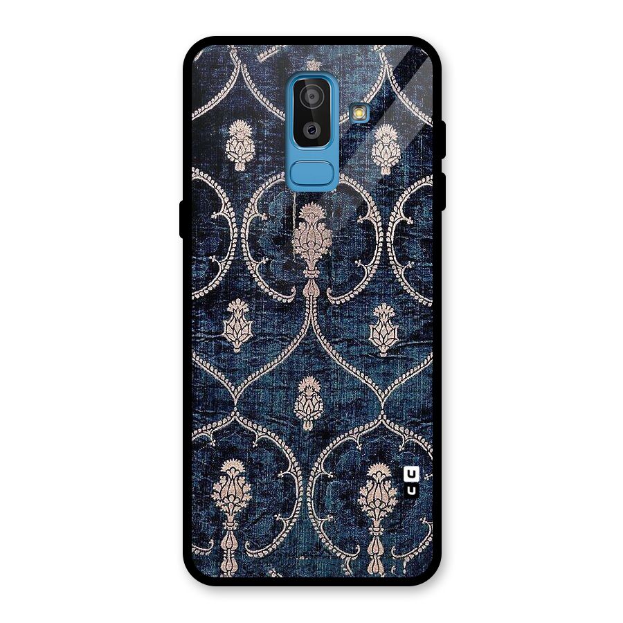 Blue Shade Rug Glass Back Case for Galaxy J8