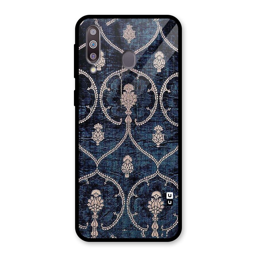 Blue Shade Rug Glass Back Case for Galaxy M30