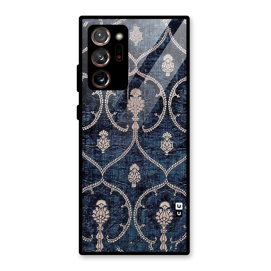 Blue Shade Rug Glass Back Case for Galaxy Note 20 Ultra 5G