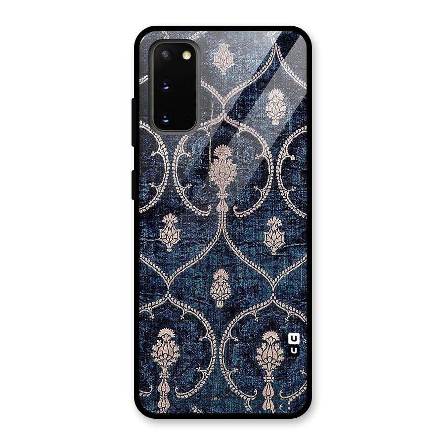 Blue Shade Rug Glass Back Case for Galaxy S20