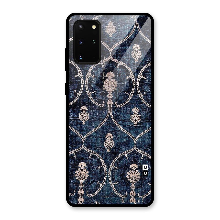 Blue Shade Rug Glass Back Case for Galaxy S20 Plus