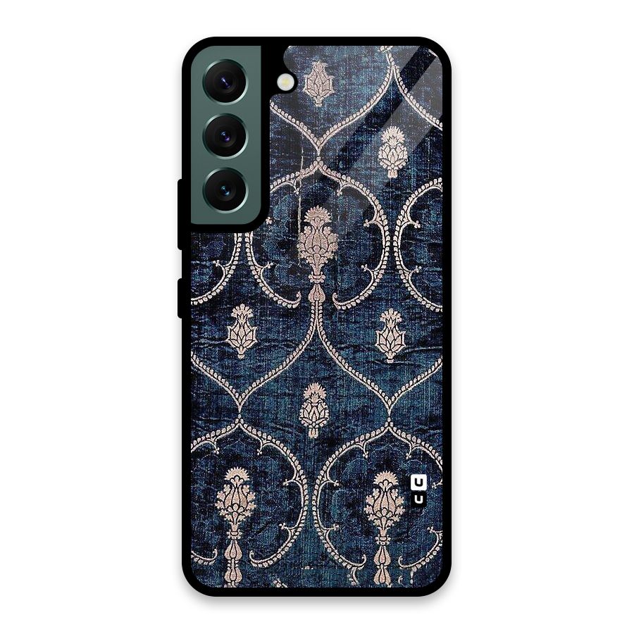 Blue Shade Rug Glass Back Case for Galaxy S22 5G