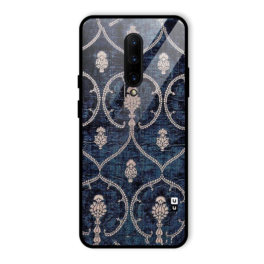 Blue Shade Rug Glass Back Case for OnePlus 7 Pro