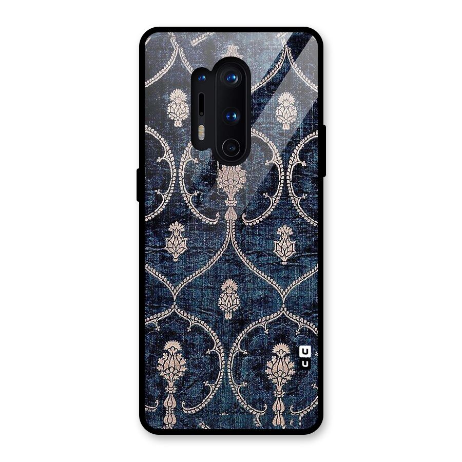 Blue Shade Rug Glass Back Case for OnePlus 8 Pro