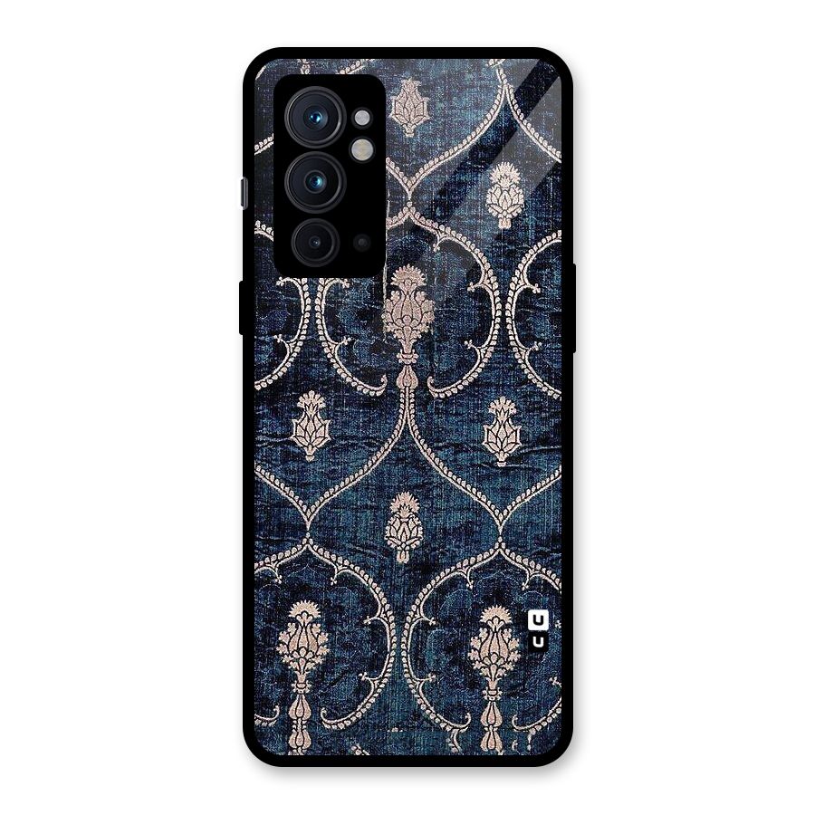 Blue Shade Rug Glass Back Case for OnePlus 9RT 5G