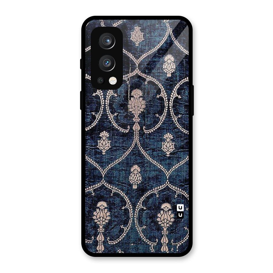 Blue Shade Rug Glass Back Case for OnePlus Nord 2 5G