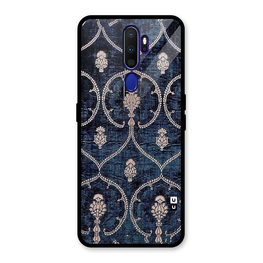 Blue Shade Rug Glass Back Case for Oppo A9 (2020)