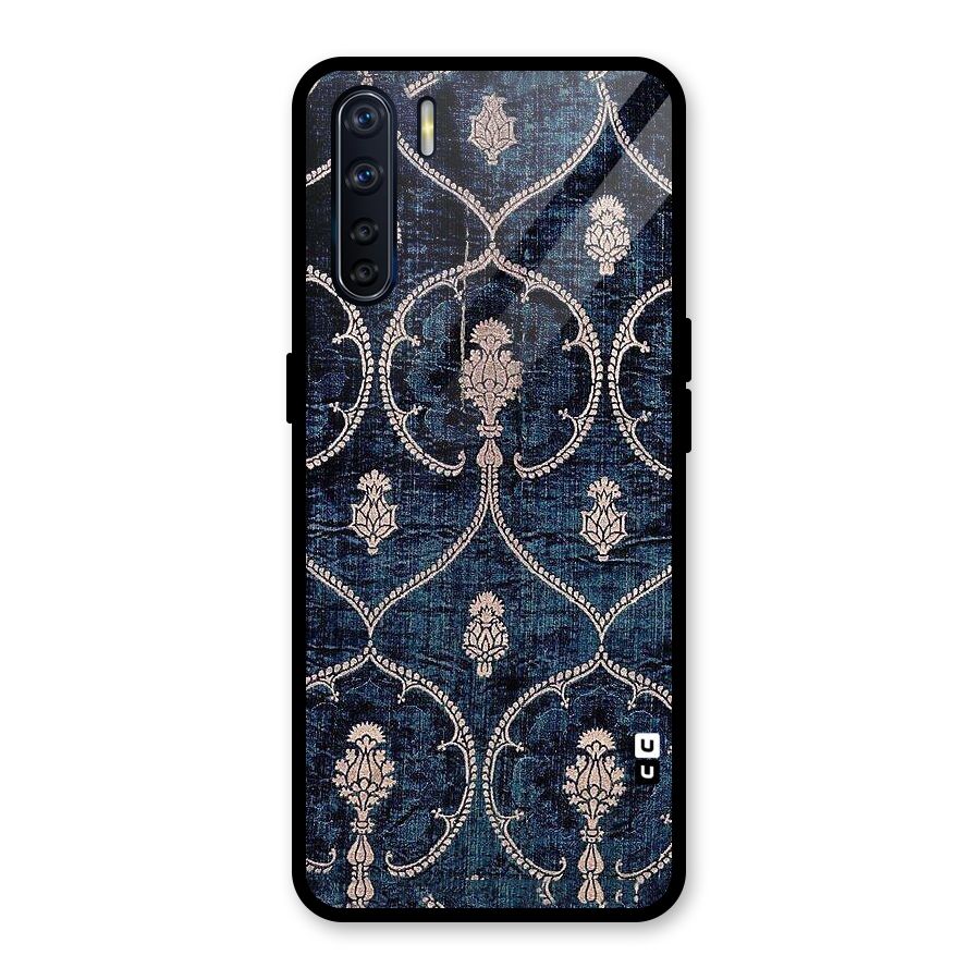 Blue Shade Rug Glass Back Case for Oppo F15