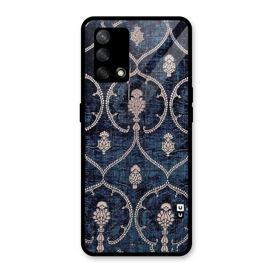 Blue Shade Rug Glass Back Case for Oppo F19