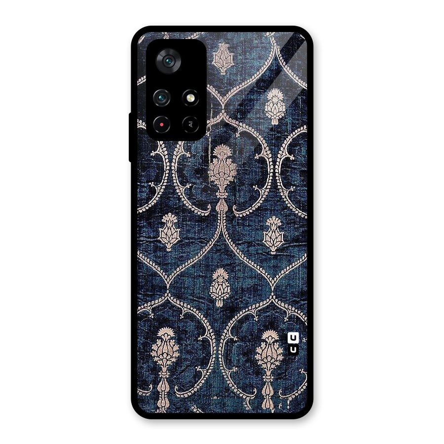 Blue Shade Rug Glass Back Case for Poco M4 Pro 5G