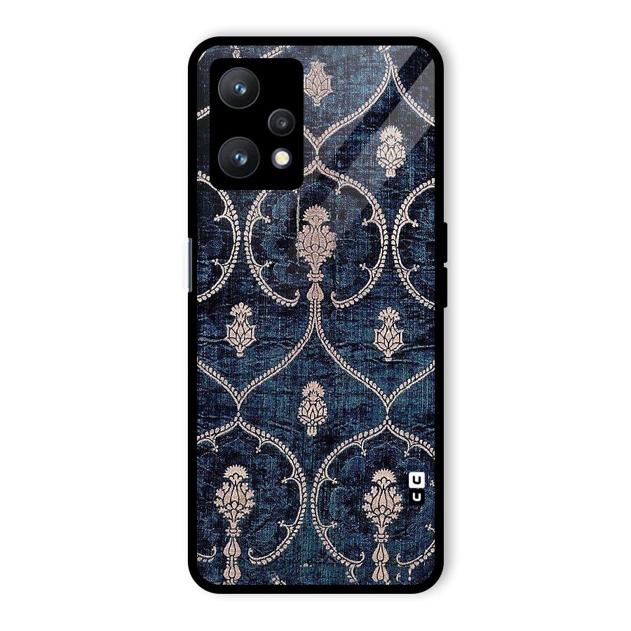 Blue Shade Rug Glass Back Case for Realme 9 Pro 5G