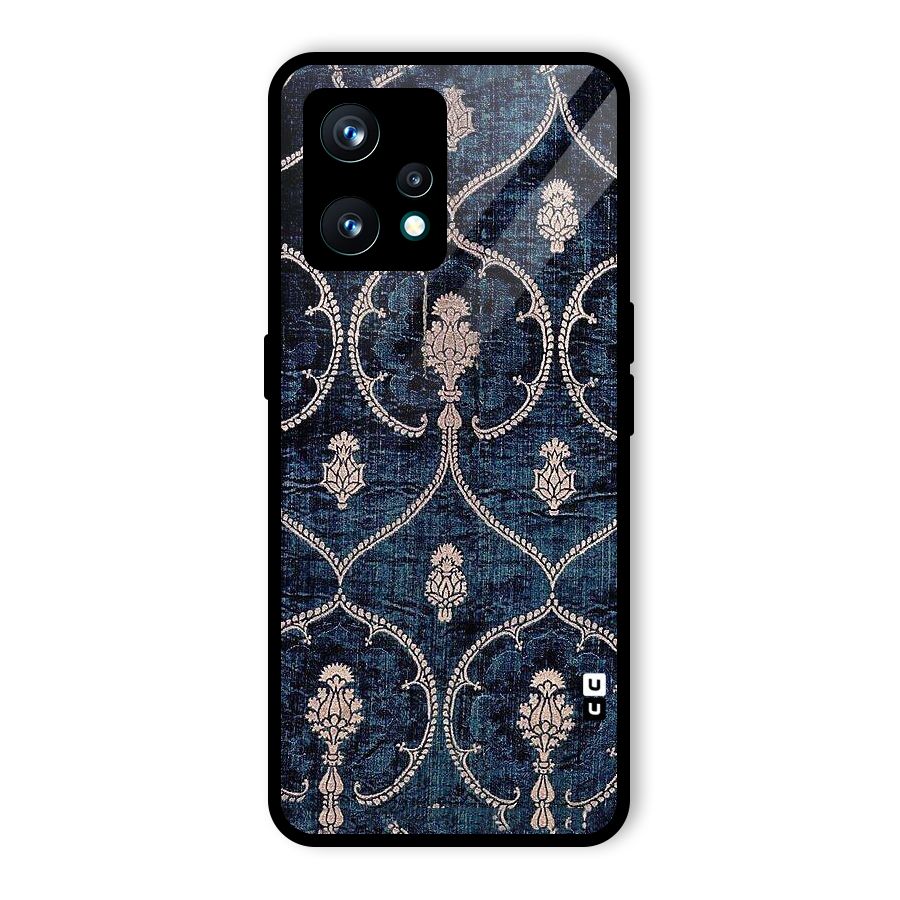 Blue Shade Rug Glass Back Case for Realme 9 Pro Plus 5G