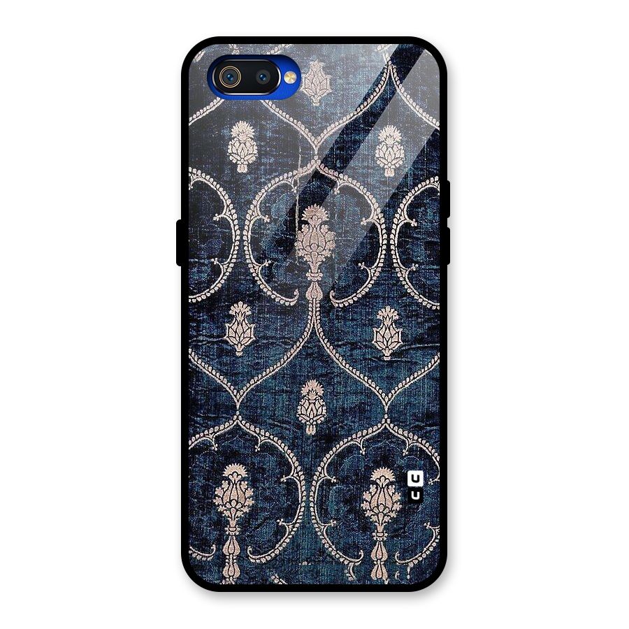 Blue Shade Rug Glass Back Case for Realme C2