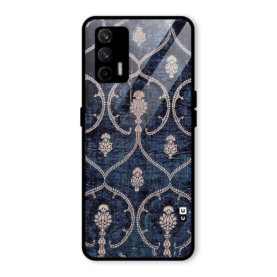 Blue Shade Rug Glass Back Case for Realme GT 5G