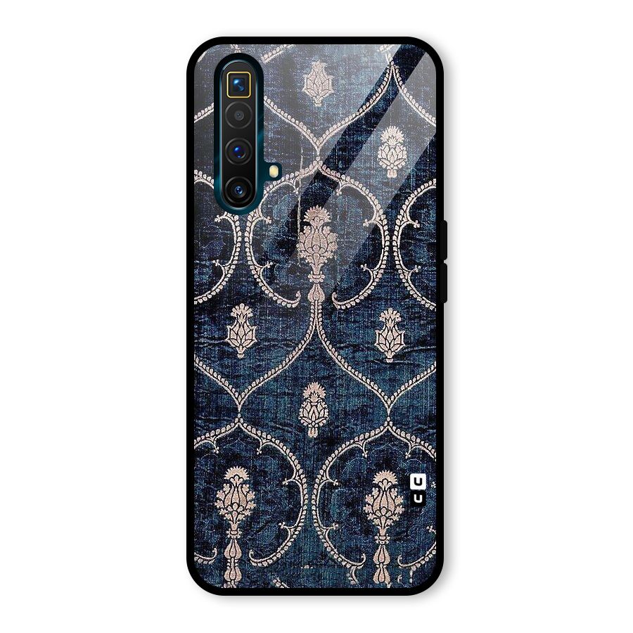 Blue Shade Rug Glass Back Case for Realme X3