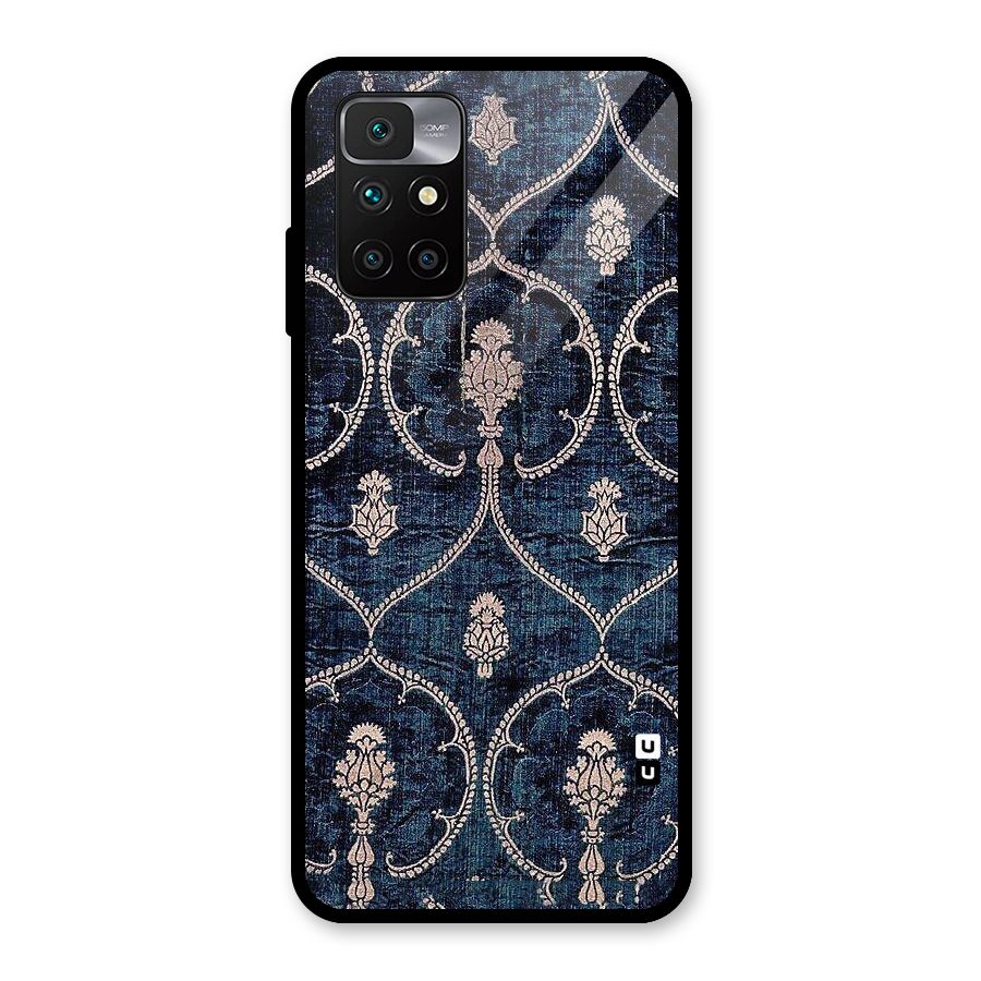 Blue Shade Rug Glass Back Case for Redmi 10 Prime