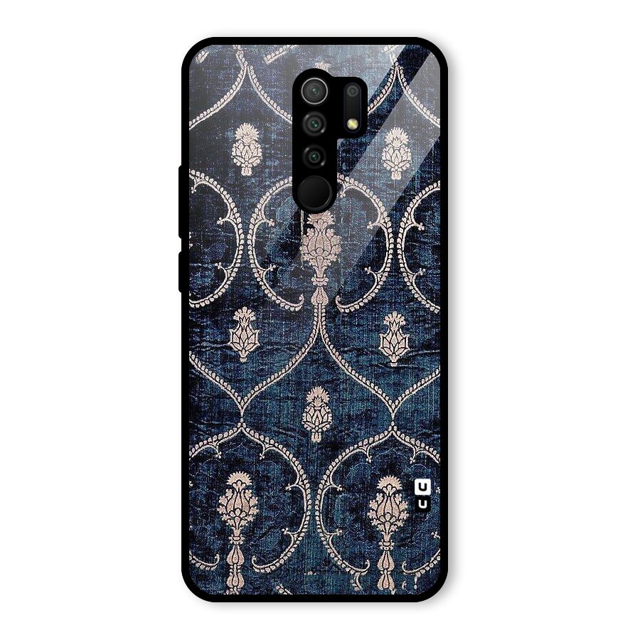 Blue Shade Rug Glass Back Case for Redmi 9 Prime