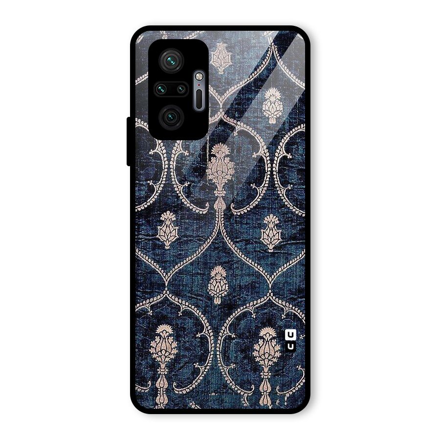 Blue Shade Rug Glass Back Case for Redmi Note 10 Pro