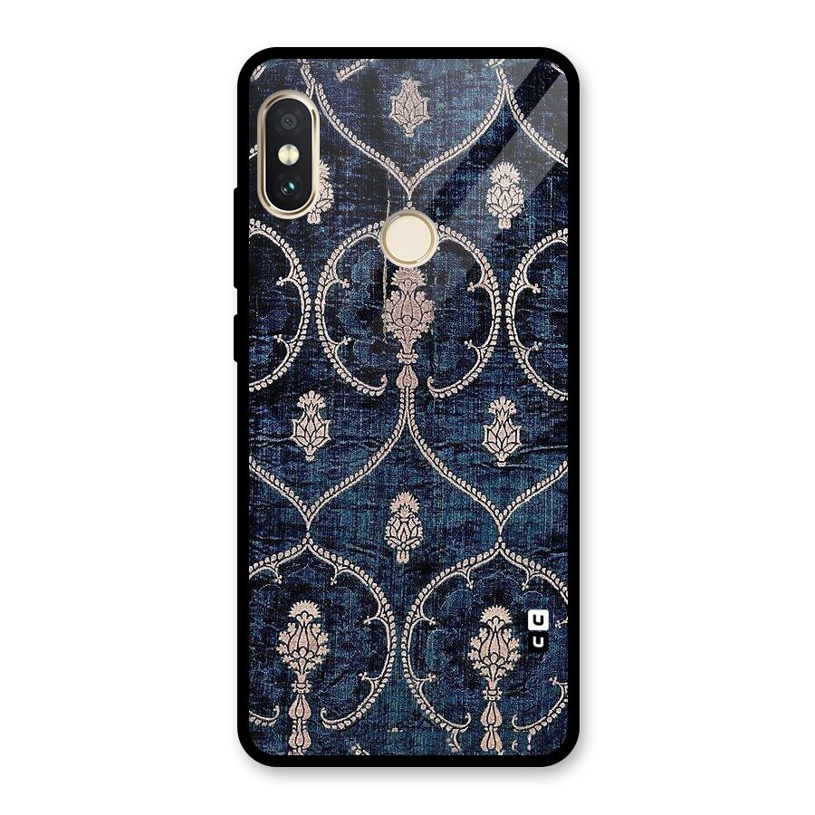 Blue Shade Rug Glass Back Case for Redmi Note 5 Pro
