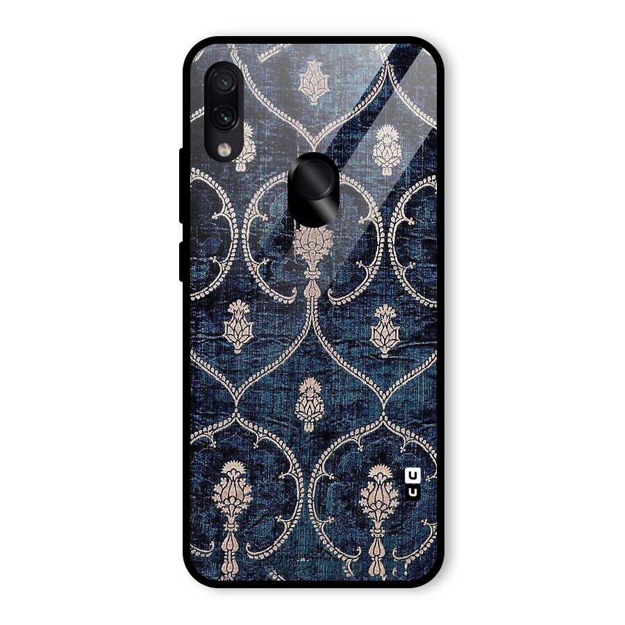 Blue Shade Rug Glass Back Case for Redmi Note 7 Pro