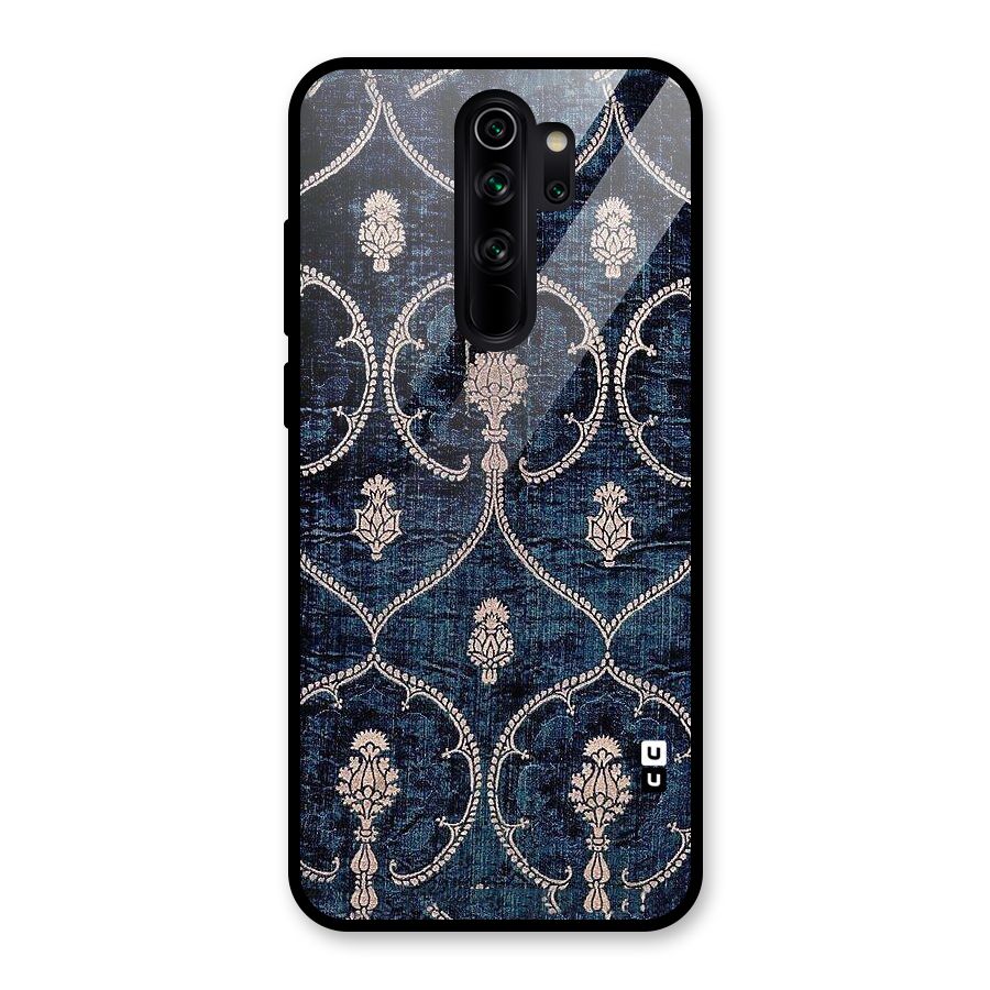 Blue Shade Rug Glass Back Case for Redmi Note 8 Pro