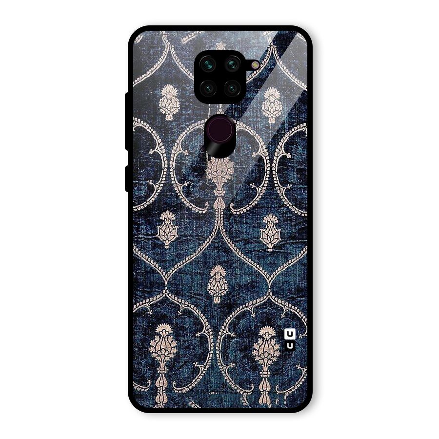 Blue Shade Rug Glass Back Case for Redmi Note 9