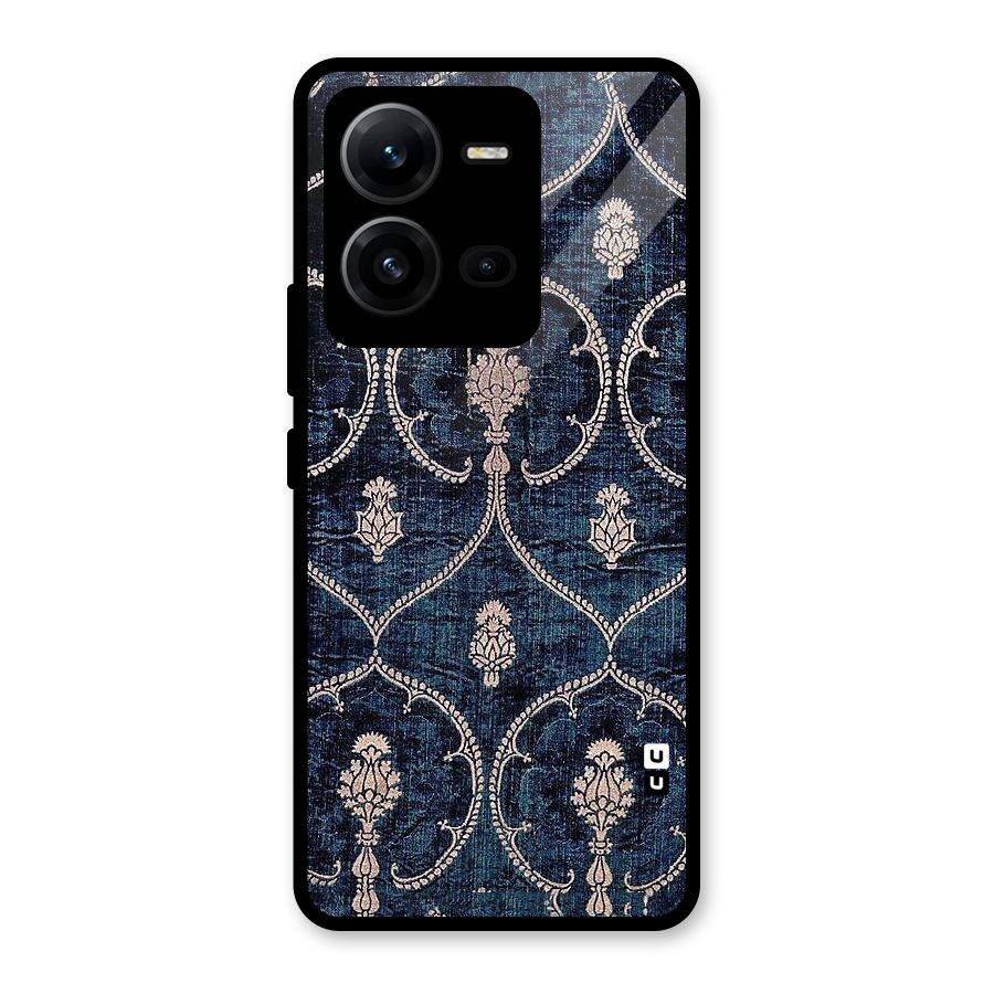 Blue Shade Rug Glass Back Case for Vivo V25