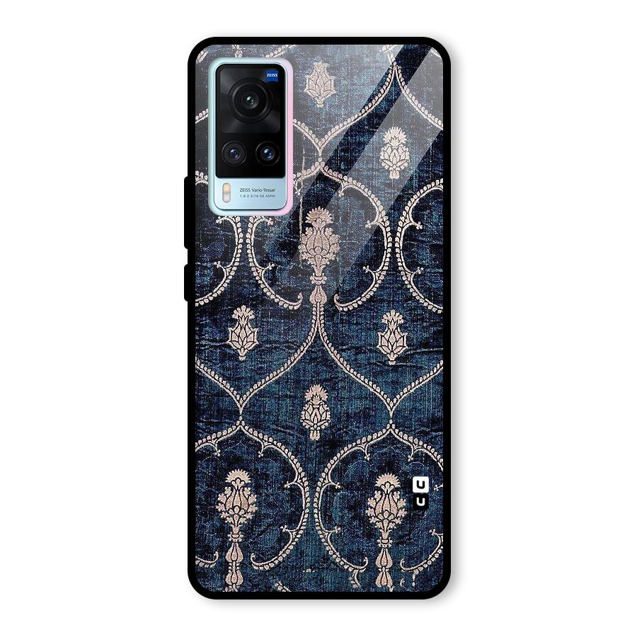 Blue Shade Rug Glass Back Case for Vivo X60