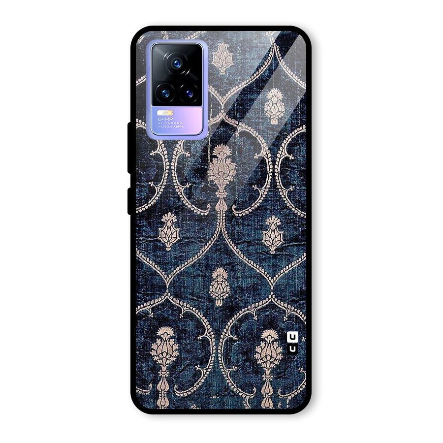Blue Shade Rug Glass Back Case for Vivo Y73