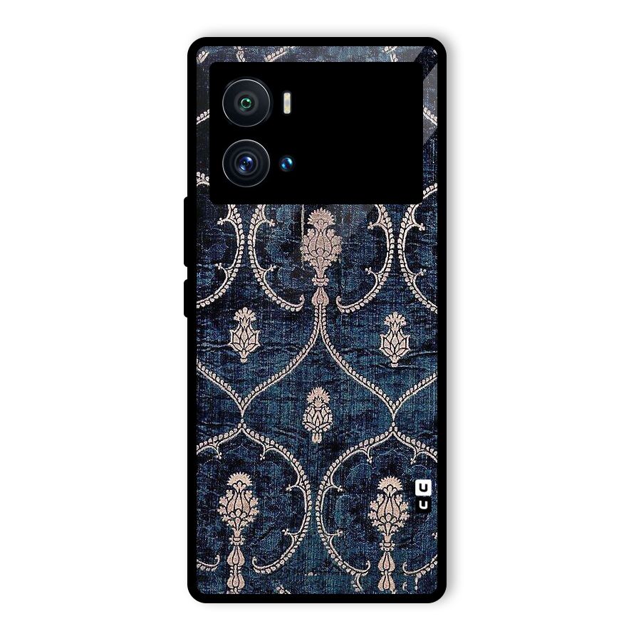 Blue Shade Rug Glass Back Case for Vivo iQOO 9 Pro