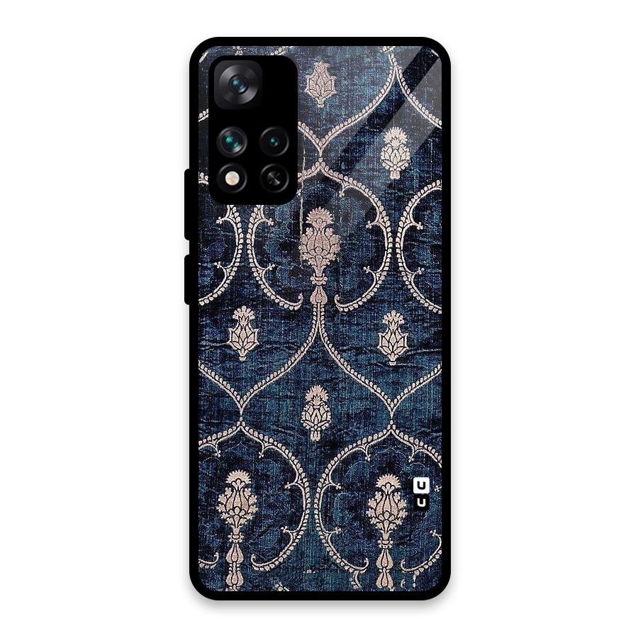 Blue Shade Rug Glass Back Case for Xiaomi 11i HyperCharge 5G
